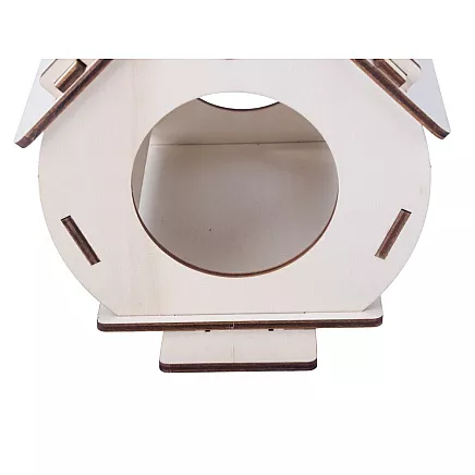 Birdhouse wooden birdhouse nesting box for assembling paint diy
