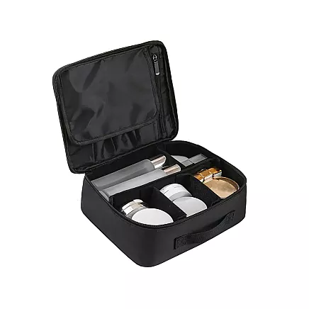 Vanity case cosmetics bag travel organiser casket suitcase bag