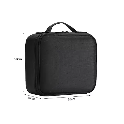 Vanity case cosmetics bag travel organiser casket suitcase bag