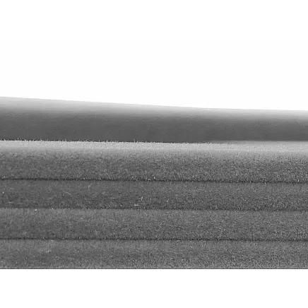 Neslīdoši velūra drēbju pakaramie, 20 gab. komplekts, pelēki