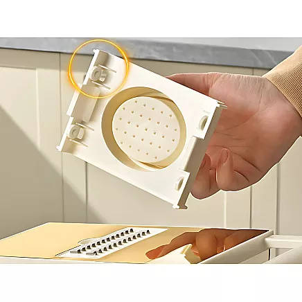 Dārzeņu smalcinātājs rokas griezējs 6 asmeņi