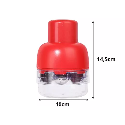 Cherry, sweet cherry and olive pitter with container, manual seed extractor