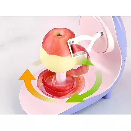 Electric apple and potato peeler, automatic fruit peeler