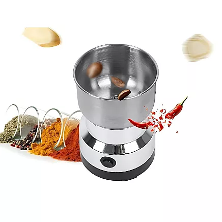 Coffee bean, nut and spice grinder, efficient, electric, powerful