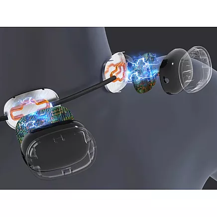 Electrostimulator neck massager usb 15 power 4 heating modes neck massage ems