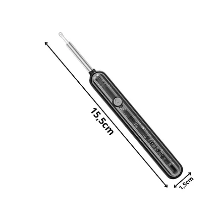 Endoscope otoscope with wifi camera for ear cleaning tools smart kit