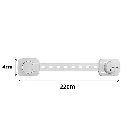 Bērnu drošības slēdzenes skapjiem un atvilktnēm, 6 gab. mēbeļu aizsargi