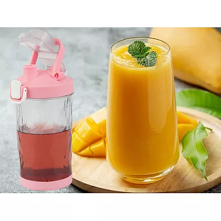 Portable USB wireless smoothie blender, ice crusher, rose