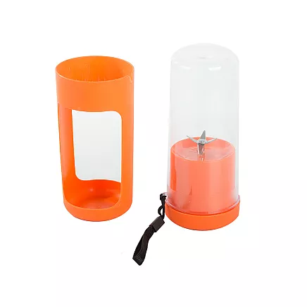 Portable USB wireless smoothie blender, ice crusher, lanyard
