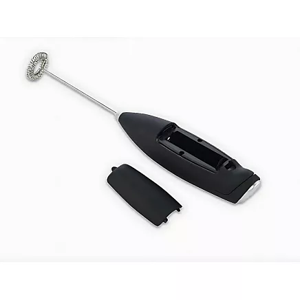 Manual coffee milk frother, mini electric mixer with stand