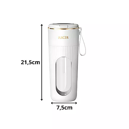 Blender for smoothies, cocktails and juices, portable, USB, wireless, handy