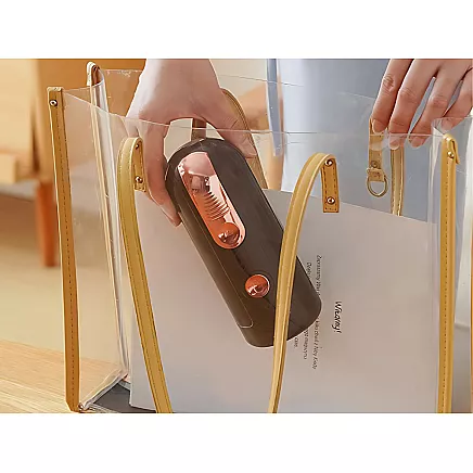 Bezvadu elektriskais ūdens pumpis dozators 5-19L pudelēm, USB-C, melns