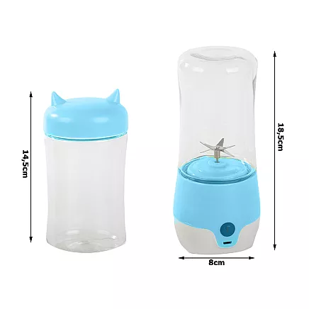 Portable usb wireless smoothie blender cup cocktail container