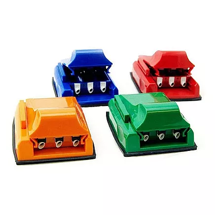 Rokas mašīnīte cigarešu tabakas uzpildei x3, sarkana