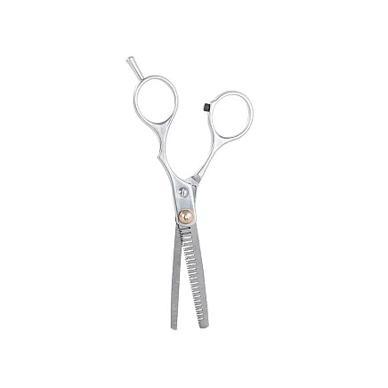 Hairdressing scissors for shading deglossing