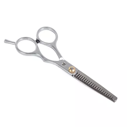 Hairdressing scissors for shading deglossing