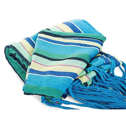 Гамак Garden Home Single Hammock - 200x80 см, сине-золотой