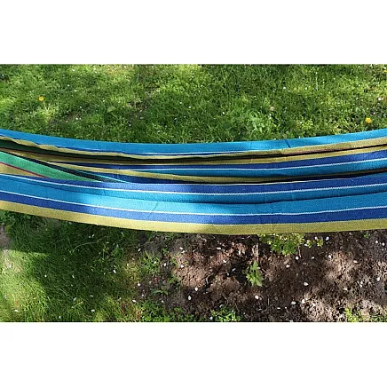 Гамак Garden Home Single Hammock - 200x80 см, сине-золотой
