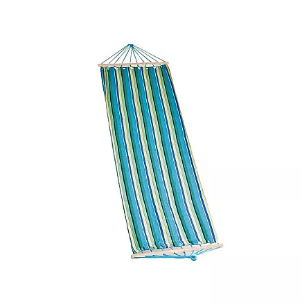 Garden hammock with frame hanging rocker with ropes