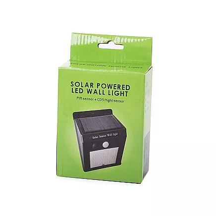 20led solar lamp with motion and dusk sensor
