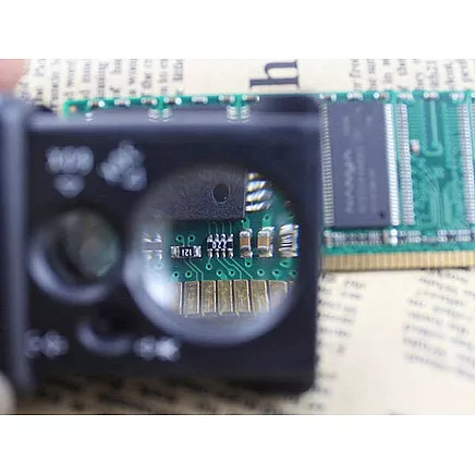 Pocket magnifier jubil. Uv extended led 30x 60x