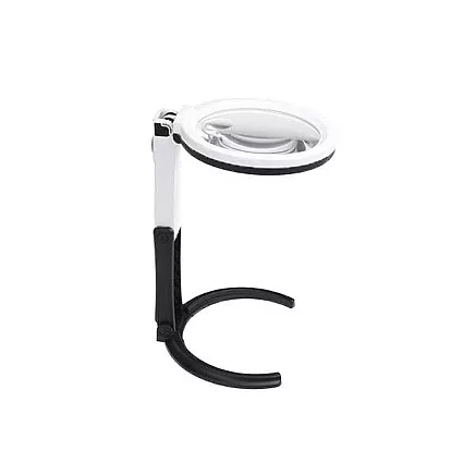 Loupe magnifying glass illuminated 1.8x 138mm
