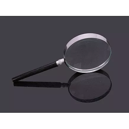 Classical metal magnifying glass lens 100mm