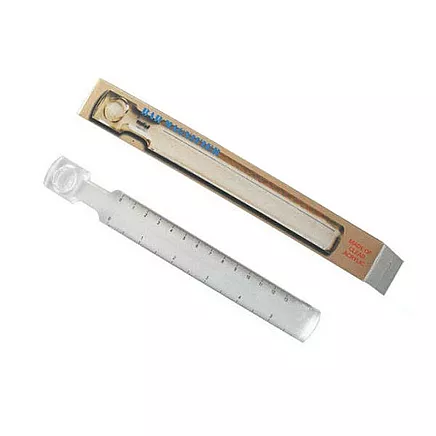 Reading ruler 2.5x, 5x magnification