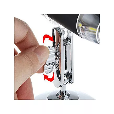 Digital mikroscop usb 8 led smd 1000x lupa zoom