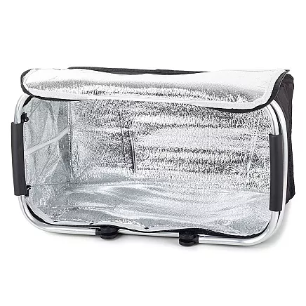 Thermal picnic basket shopping basket