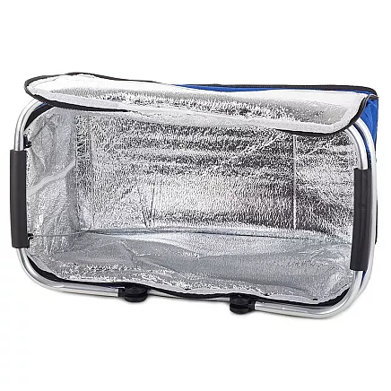 Thermal picnic basket shopping basket