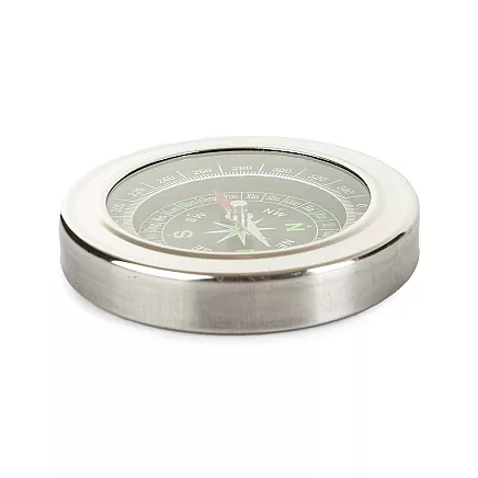 Metal compass tourist pocket compass