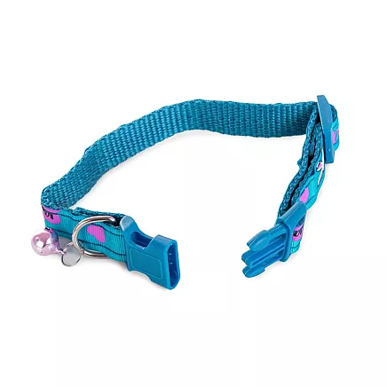 Materiāla kaklasiksna sunim vai kaķim ar zvaniņu, 1,5 cm