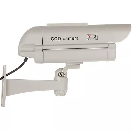 Videonovērošanas Kameras Imitācija Mulāža Butaforija ar Saules Bateriju Paneli Mājai...