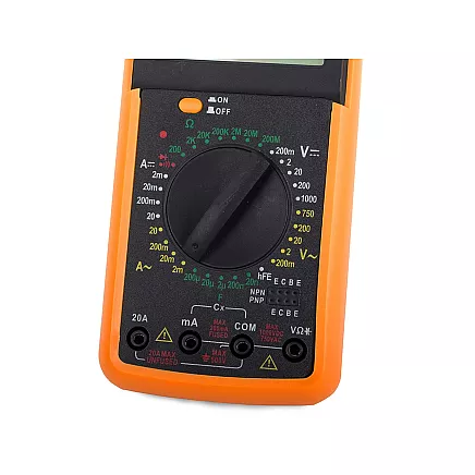 Digital multimeter current meter dt9205a lcd cyfra