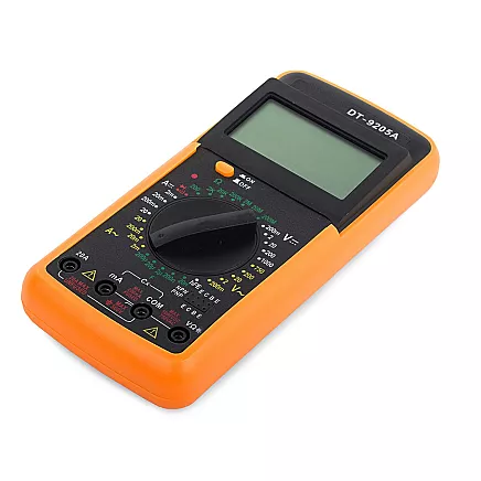 Digital multimeter current meter dt9205a lcd cyfra