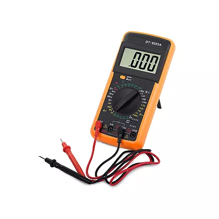 Digital multimeter current meter dt9205a lcd cyfra