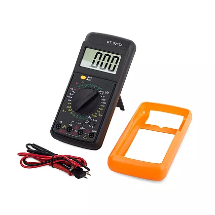 Digital multimeter current meter dt9205a lcd cyfra