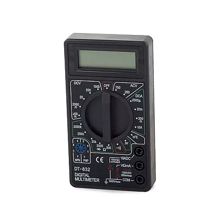 Multimeter digital tester with lcd signal
