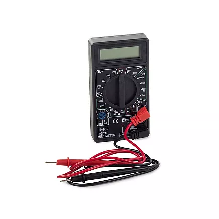 Multimeter digital tester with lcd signal