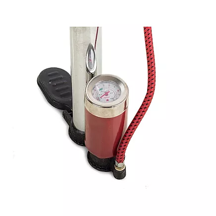 Foot pressure pump car met