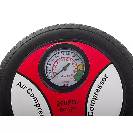 Automašīnas Riepu Gaisa Kompresors Pumpis 12V 260PSI