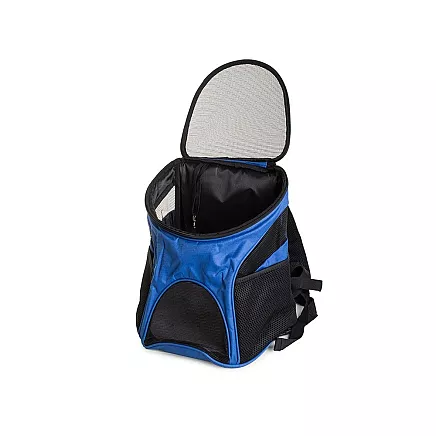 Kaķu suņu transportēšanas mugursoma / soma mājdzīvnieku pārvadāšanai, zila