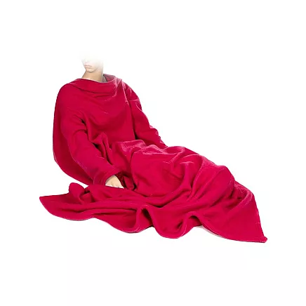 Snuggie fleece blanket for reading