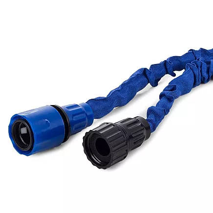 Dārza šļūtene ar daudzfunkcionālu smidzinātāju 15m -> 45m