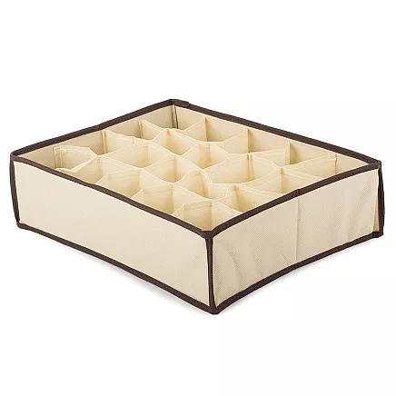 Underwear organiser socks drawer beige 16