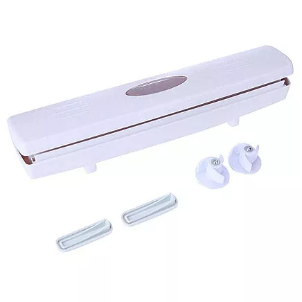 Pārtikas plēves un folijas turētājs ar griezēju, 36 x 8 x 8,5 cm