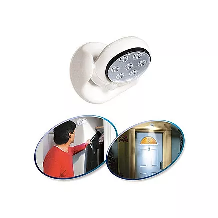 7 LED Lampa ar Kustības Sensoru Bezvadu