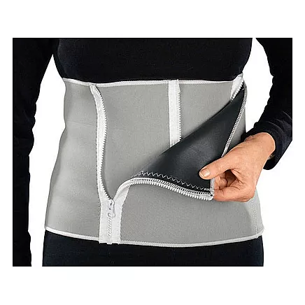 Slimming belt neoprene corset zipper