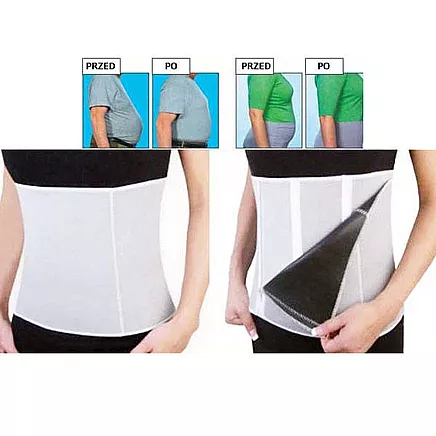 Slimming belt neoprene corset zipper